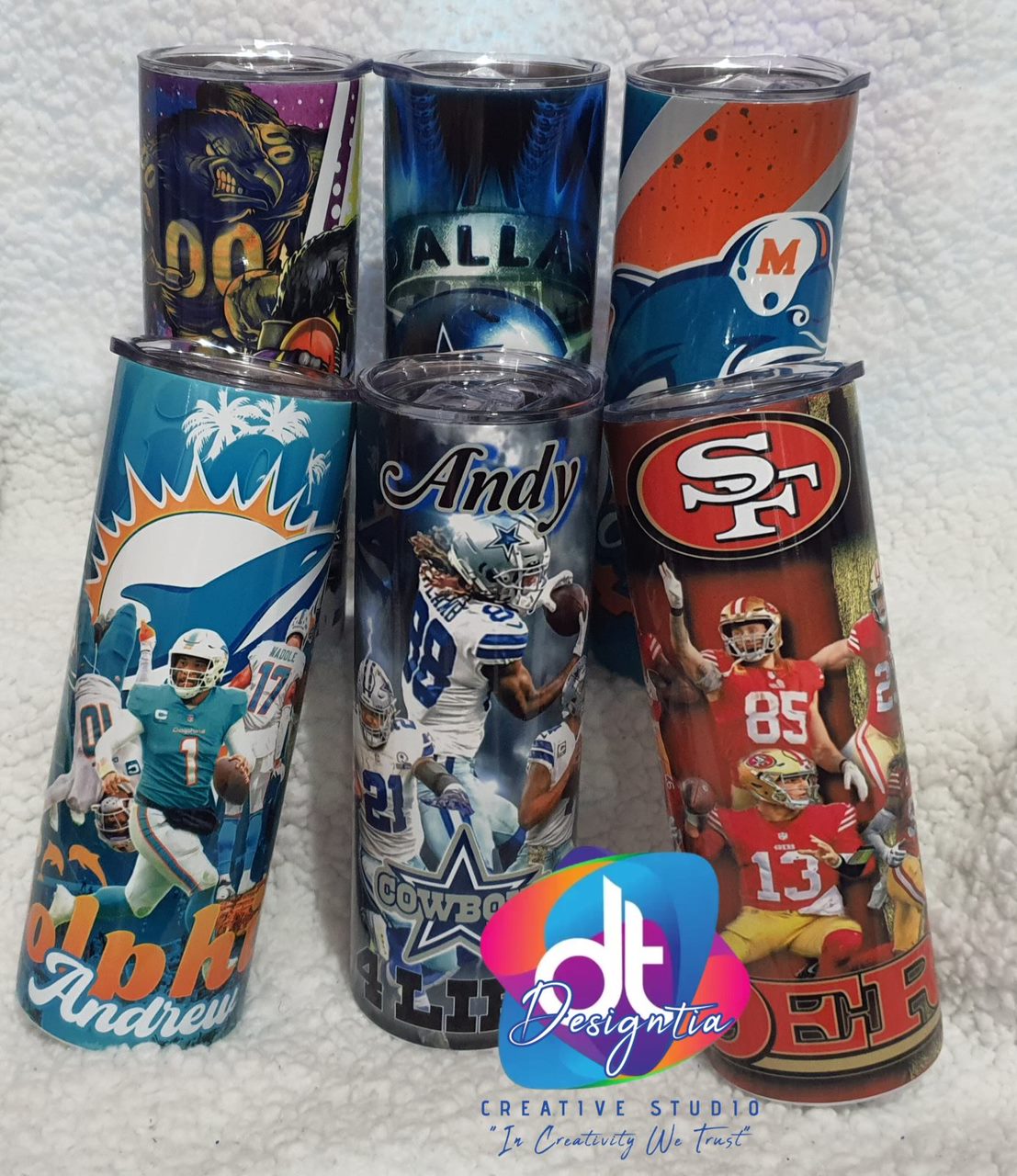 20oz MIAMI DOLPHINS TUMBLER