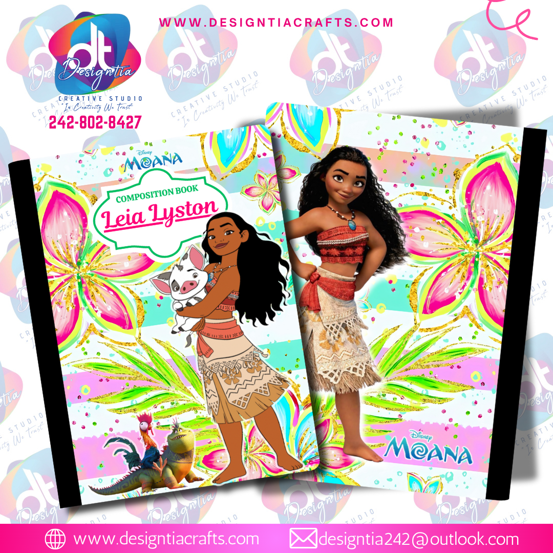MOANA BOOK COVER COLLECTION