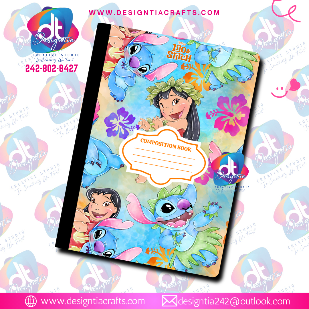 LILO & STITCH BOOK COVERS
