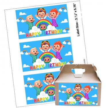 GABLE BOX LABELS