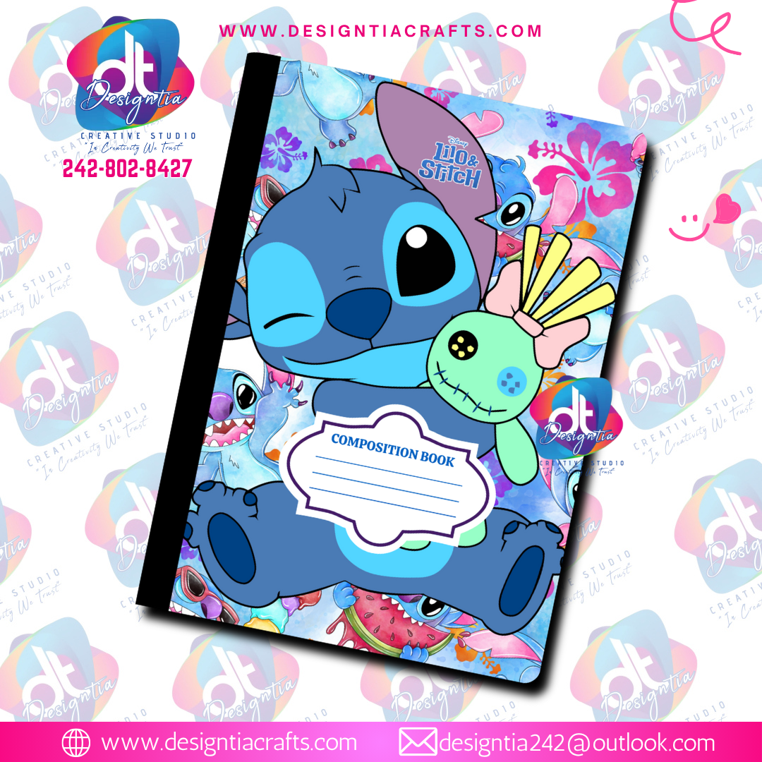LILO & STITCH BOOK COVERS
