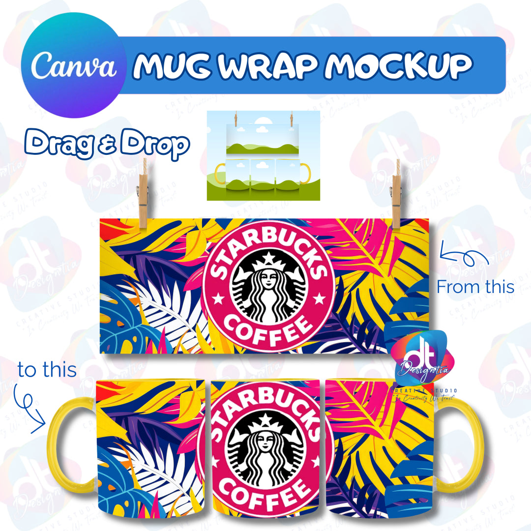 11OZ MUG WRAP MOCKUP