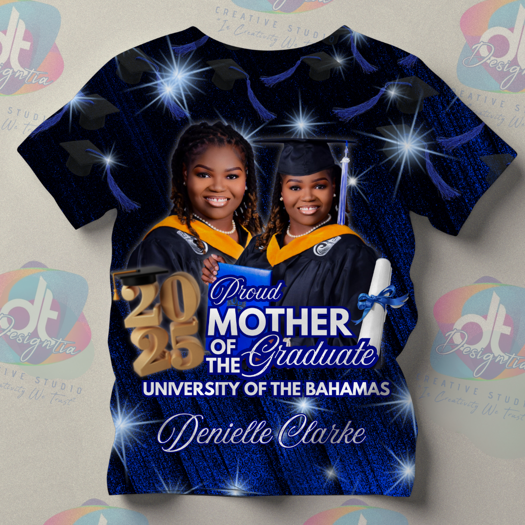 3D GRAD SHIRT