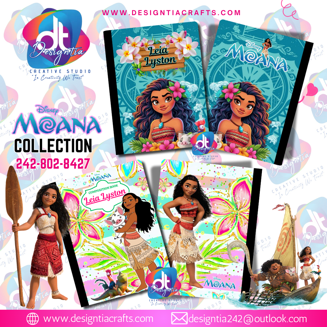 MOANA BOOK COVER COLLECTION