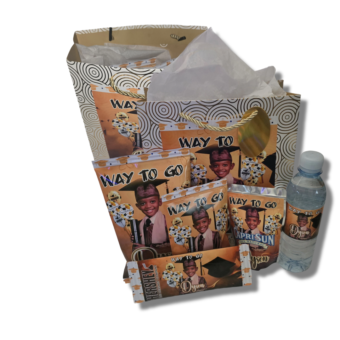 GRAD STUFFED GIFT BAG
