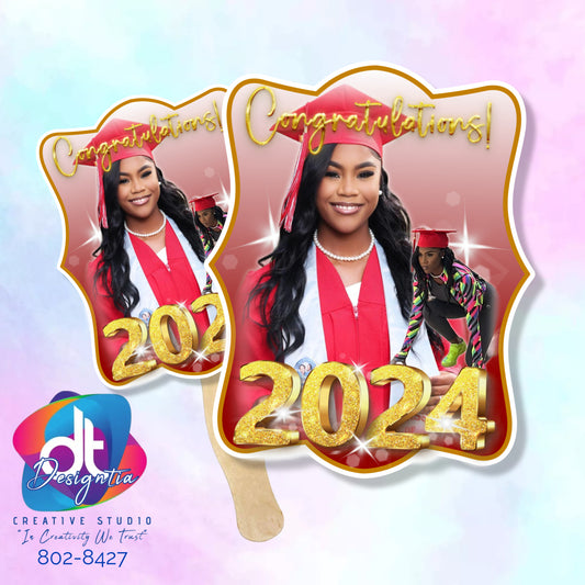 CUSTOMIZED GRAD FANS