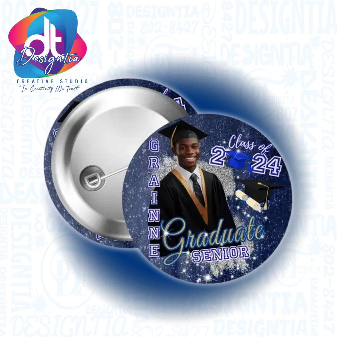 2" GRAD SHIRT PINS