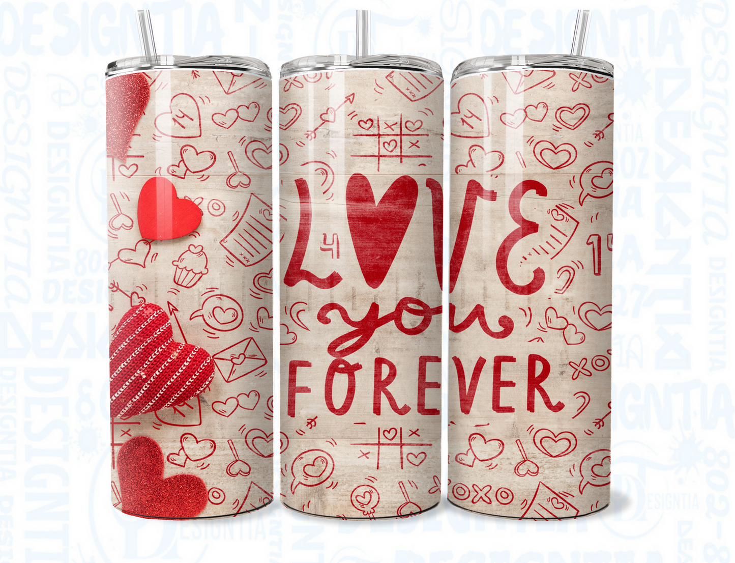 LOVE YOU FOREVER 20oz TUMBLER