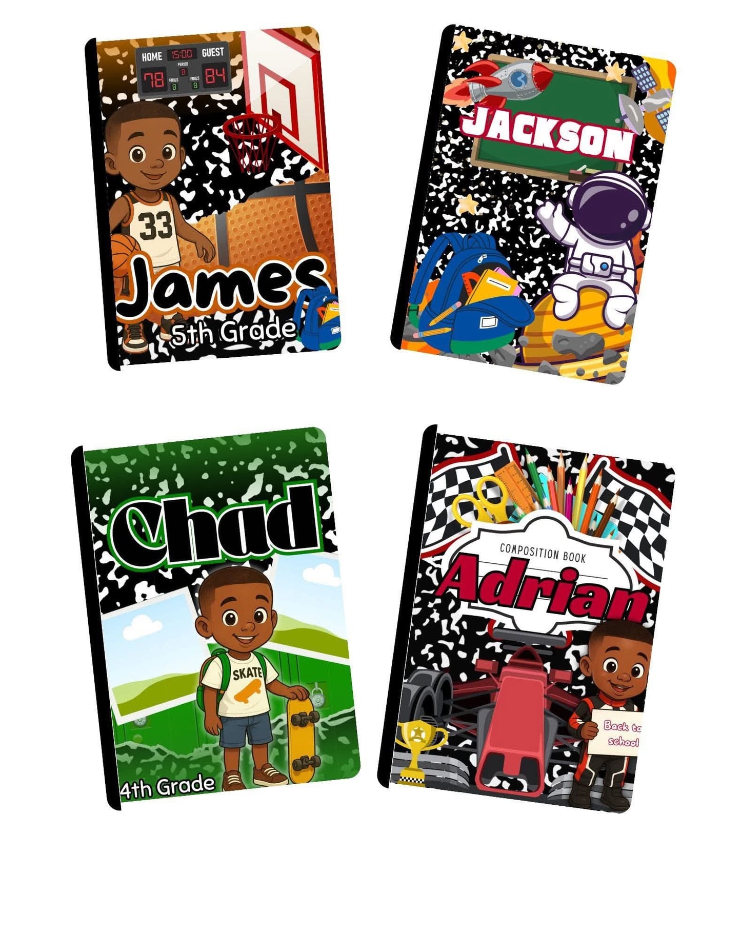 CUSTOMIZED BOOK COVERS