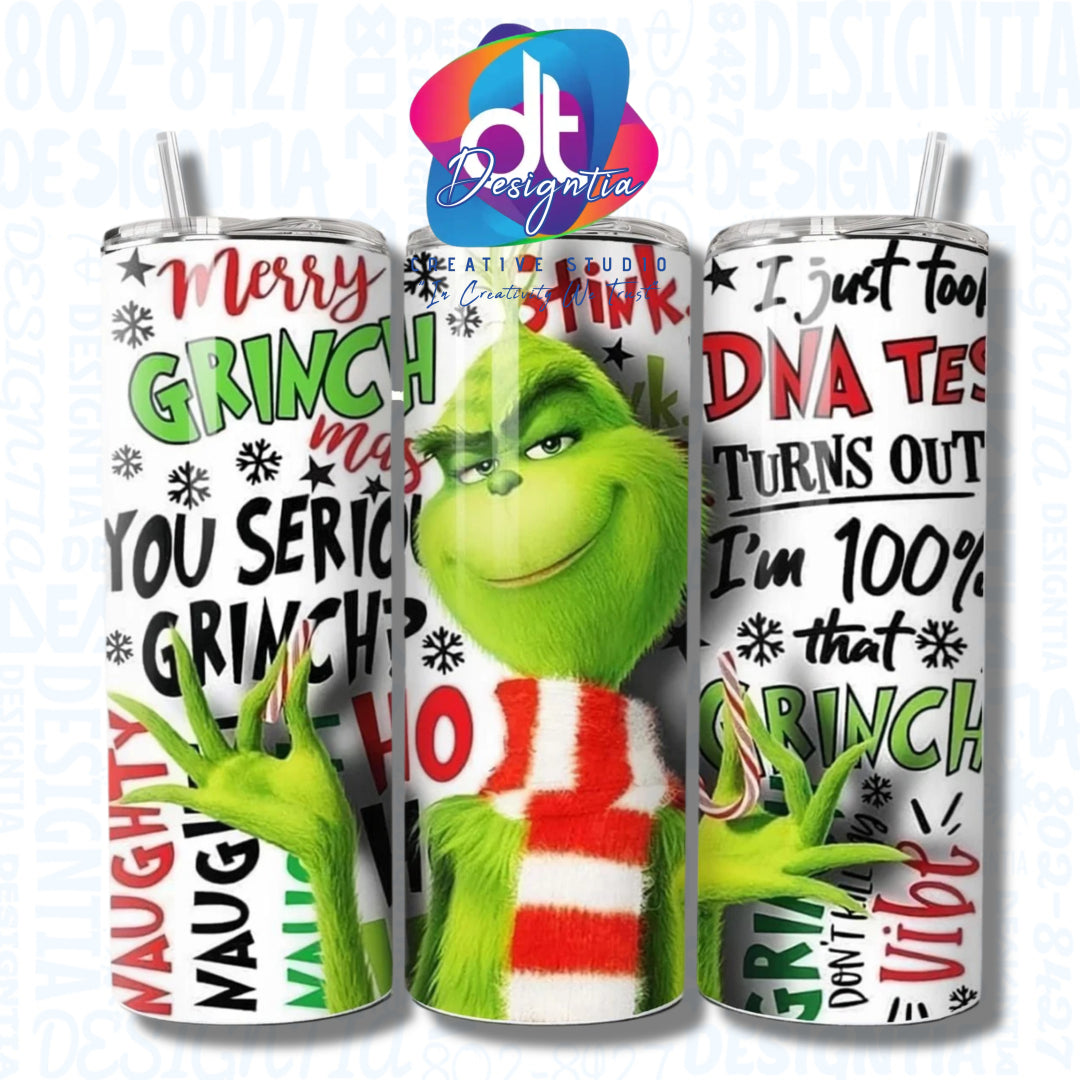 IT'S IN MY DNA GRINCH TUMBLER 20oz