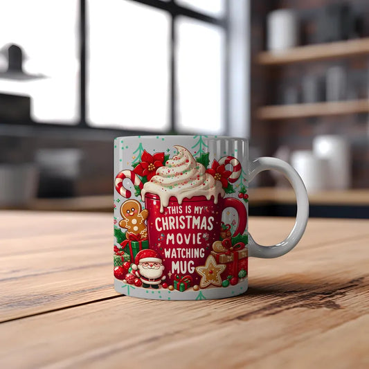 CHRISTMAS MOVIE WATCHING MUG