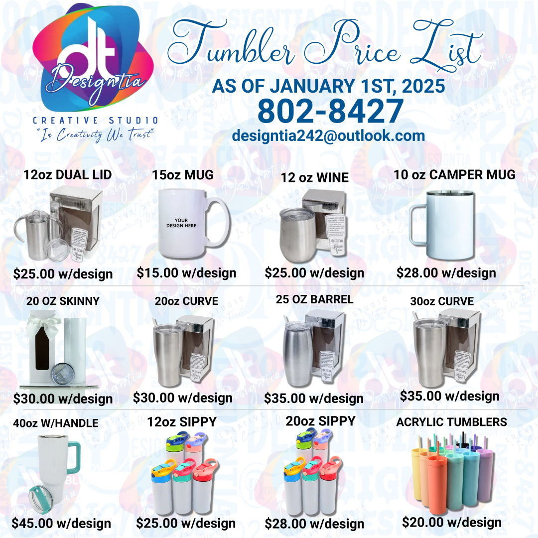 TUMBLER PRICING