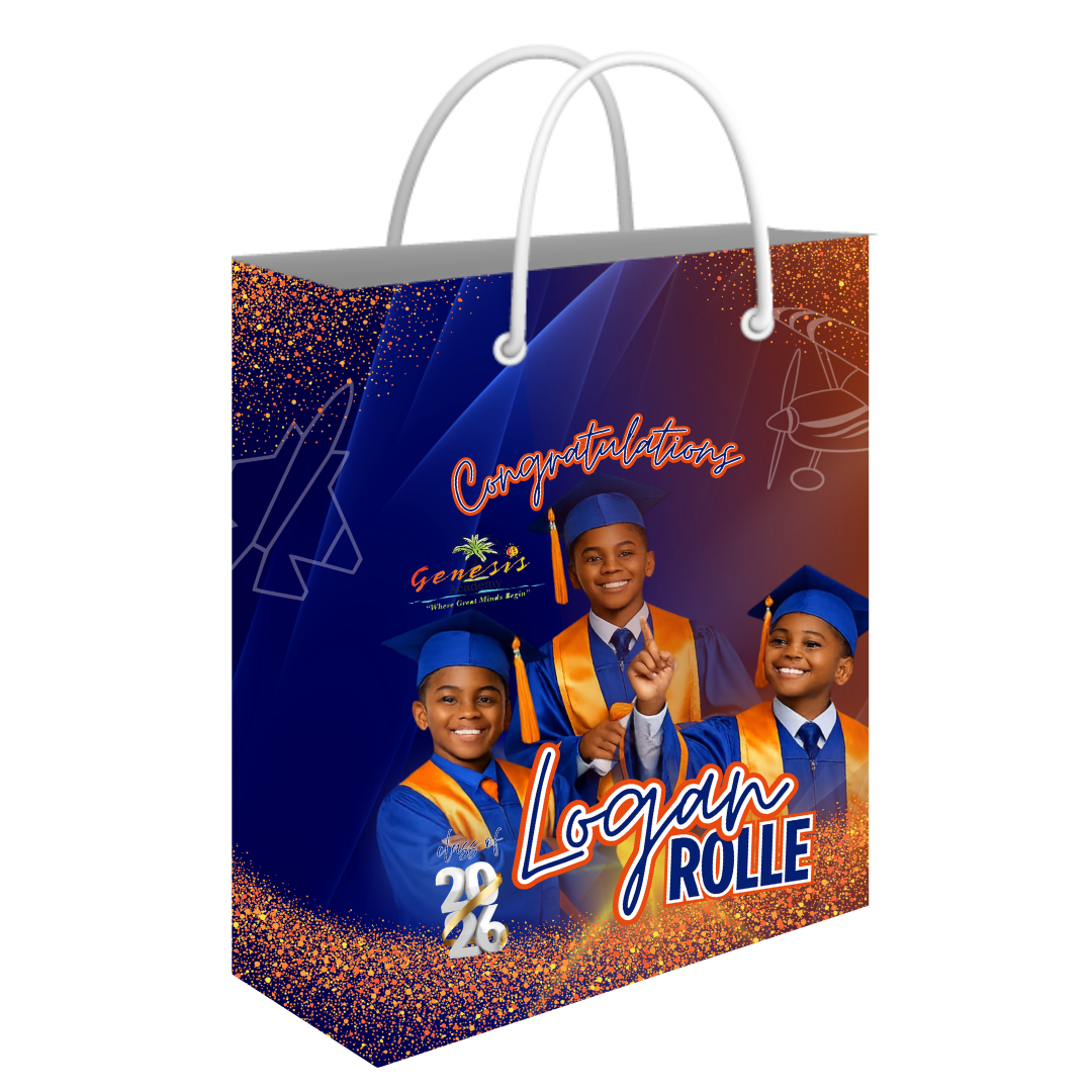 GRAD STUFFED GIFT BAG