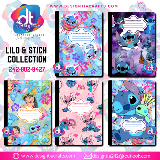 LILO & STITCH BOOK COVERS