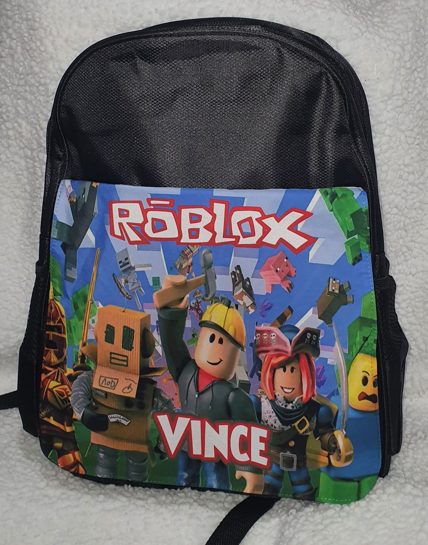 CUSTOMIZED BACKPACK & LUNCH BAG