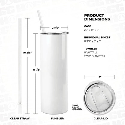 20oz EASTER PEEPS STAINLESS STEEL TUMBLER