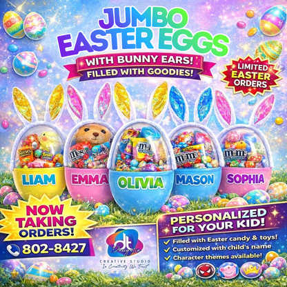 JUMBO FILLED EASTER EGG
