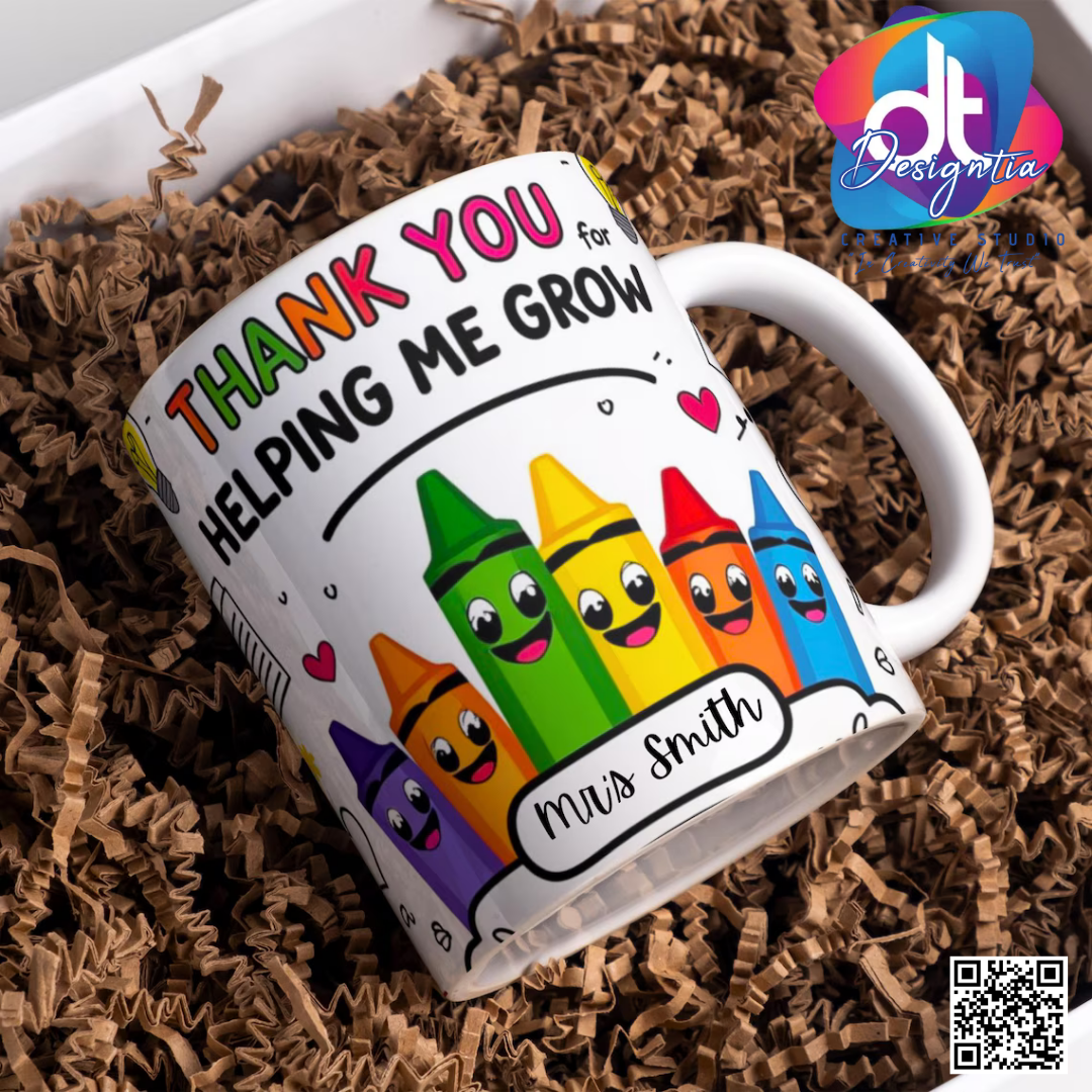 THANK YOU FOR HELPING ME GROW MUG