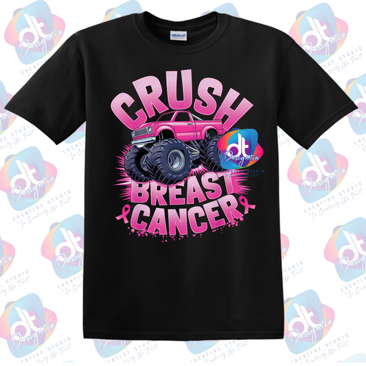 CRUSH BREAST CANCER TEE