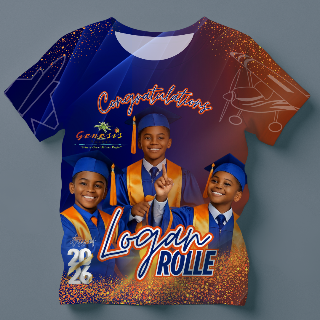 3D GRAD SHIRT