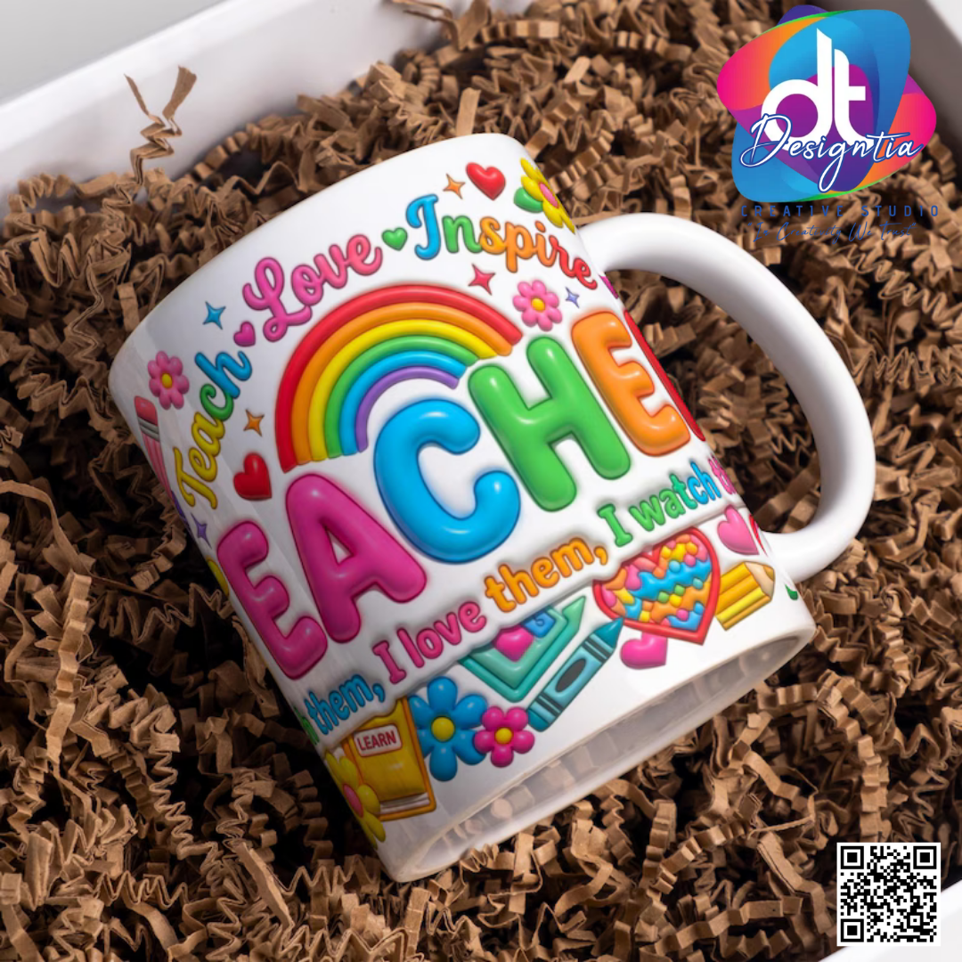 TEACH, LOVE, INSPIRE MUG