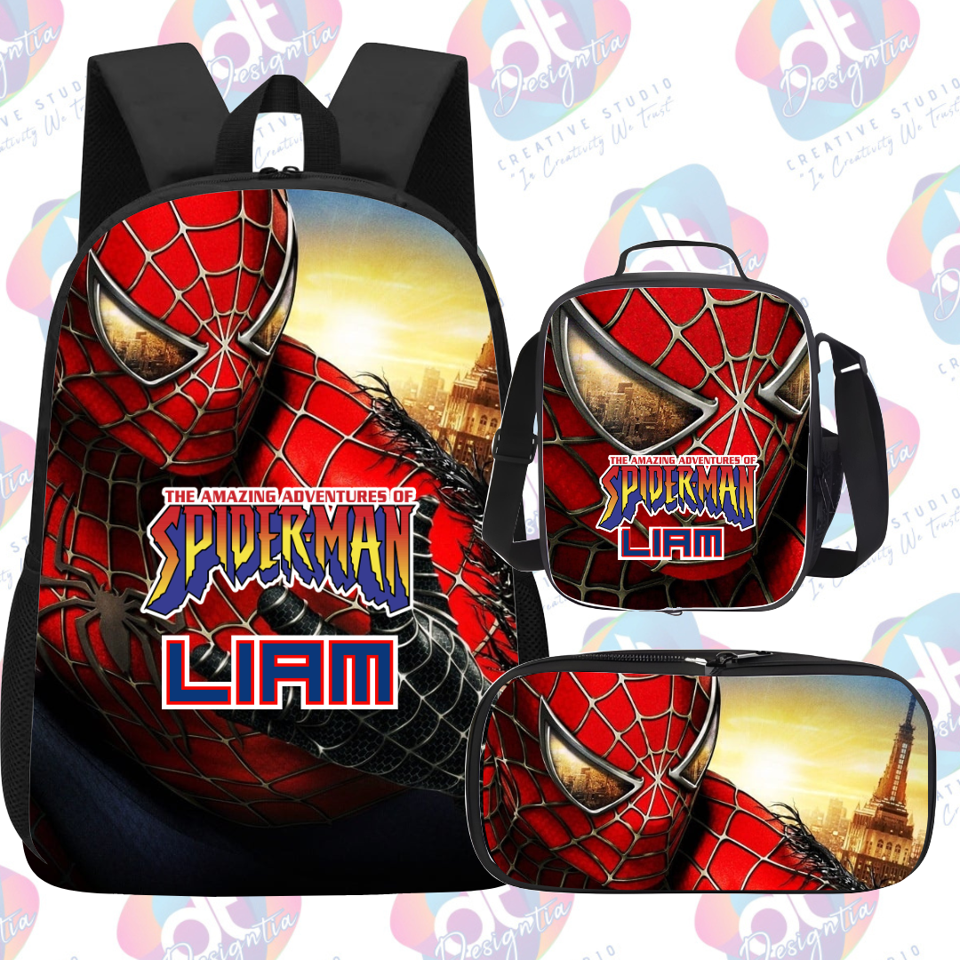 CUSTOMIZED BACKPACK & LUNCH BAG