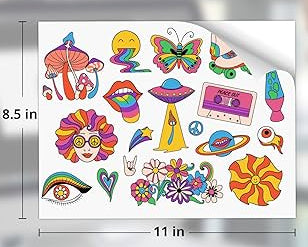 8.5x11 VINYL SHEET/STICKER SHEET
