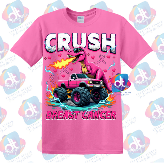 CRUSH BREAST CANCER TEE
