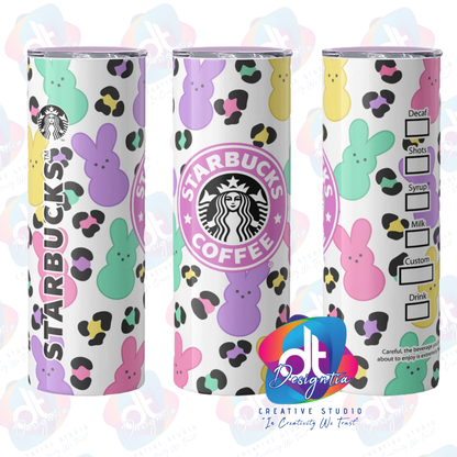 20oz EASTER PEEPS STAINLESS STEEL TUMBLER