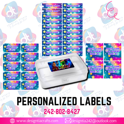 PERSONALIZED LABELS