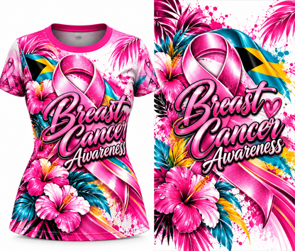 BREAST CANCER 3D SUBLIMATION TEE