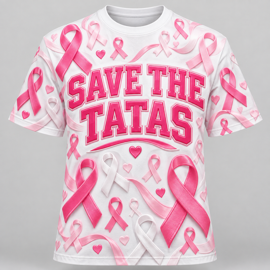 SAVE THE TATAS BREAST CANCER TEE