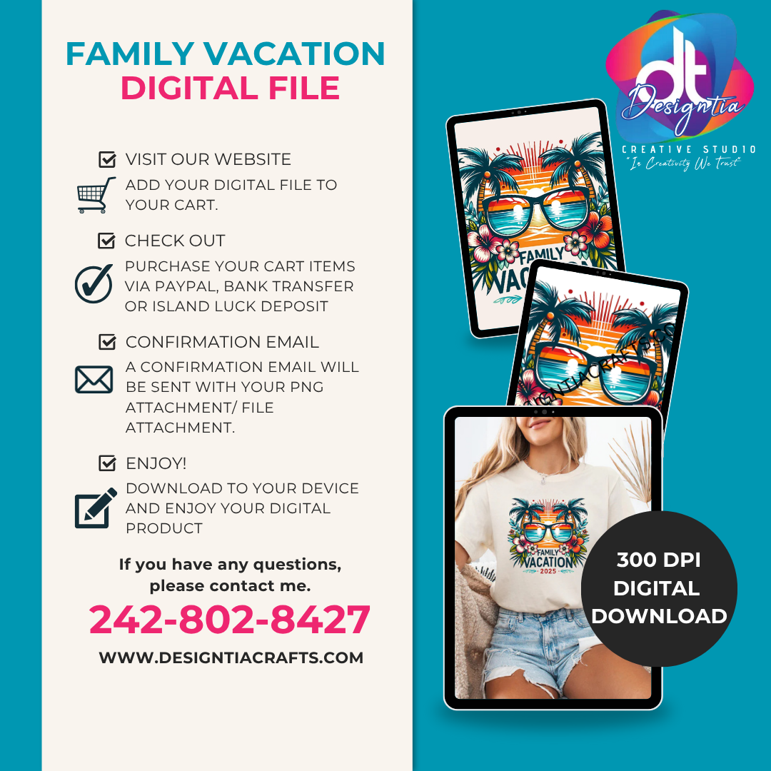 FAMILY VACATION 2025 PNG