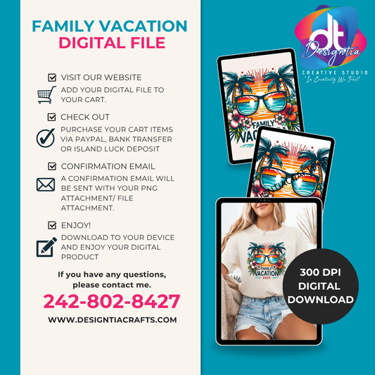 FAMILY VACATION 2025 PNG