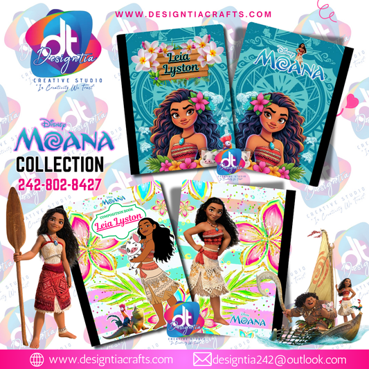 MOANA BOOK COVER COLLECTION