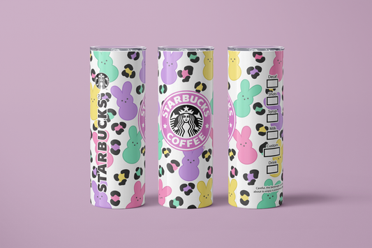 EASTER PEEPS STARBUCKS TUMBLER WRAP (DIGITAL FILE)