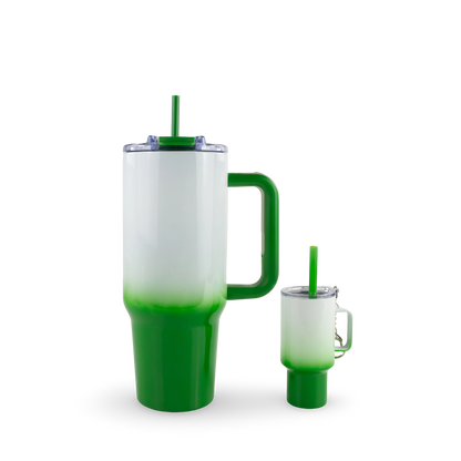 40oz GAME DAY TUMBLER WITH BONUS SHOT CUP KEYCHAIN