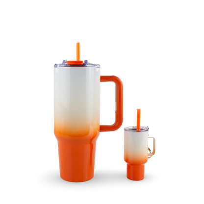 40oz GAME DAY TUMBLER WITH BONUS SHOT CUP KEYCHAIN