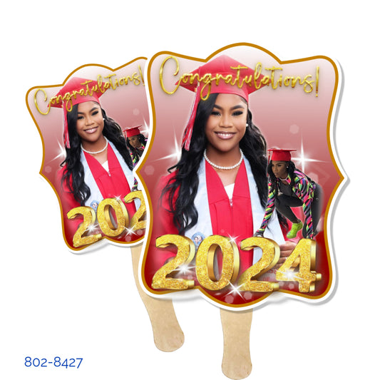 CUSTOMIZED GRAD FANS