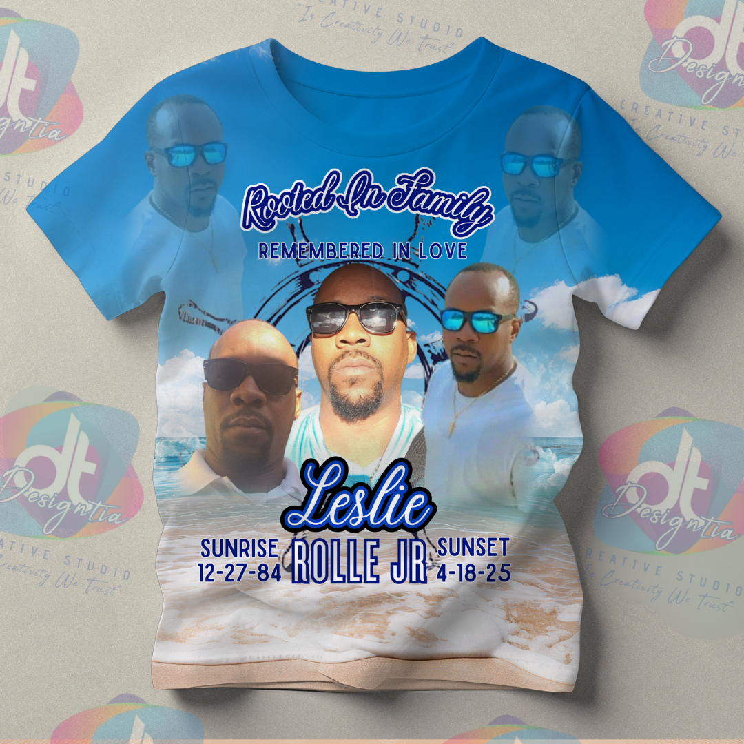 3D PRINT MEMORIAL SHIRT