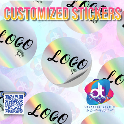 CUSTOMIZED ROUND STICKERS