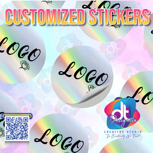 CUSTOMIZED ROUND STICKERS