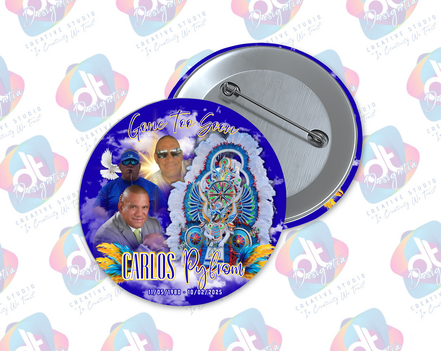 CARLOS PYFROM MEMORIAL TEE & PIN