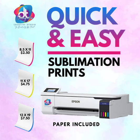 SUBLIMATION PRINTS