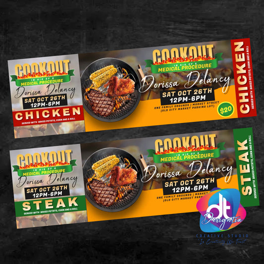 COOKOUT TICKETS (DESIGN ONLY)