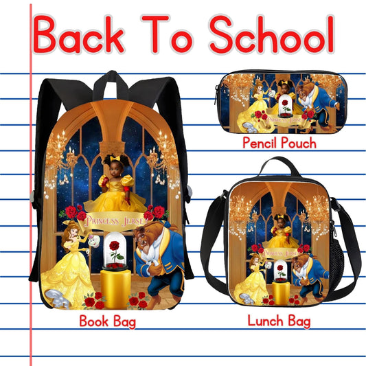 CUSTOMIZED BACKPACK & LUNCH BAG