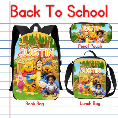 CUSTOMIZED BACKPACK & LUNCH BAG