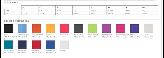 LADIES VNECK DRI-FIT TEE