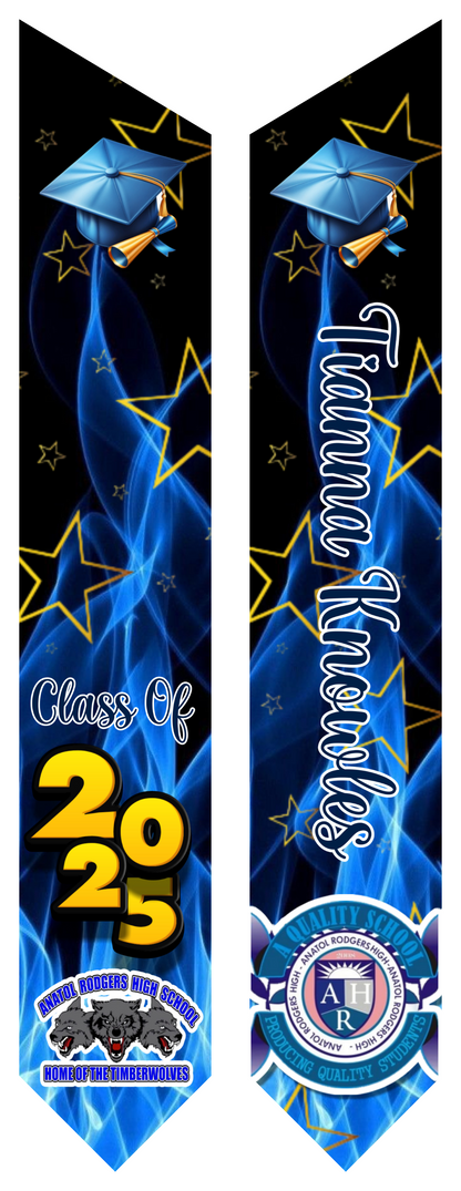 GRAD STOLE SUBLIMATION PRINTS