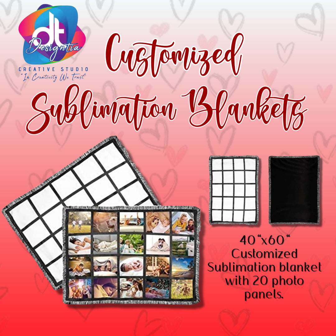20 PANEL PHOTO BLANKET 40X60